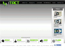 Tablet Screenshot of nutact.com